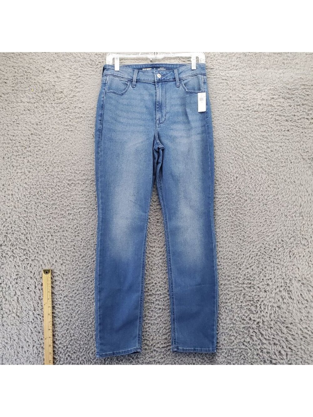 Old Navy Jeans Womens Size 6 Blue High-Rise Wow Straight Stretch Denim *NWT*